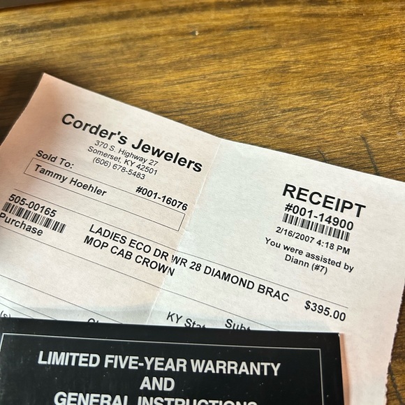 Citizen Eco Drive Woman’s Two Tone Watch - Picture 8 of 10